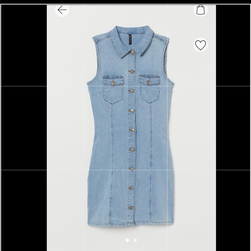 Denim dress